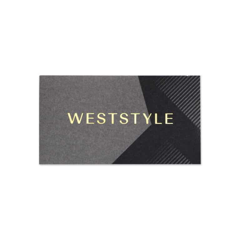 weststyle business card