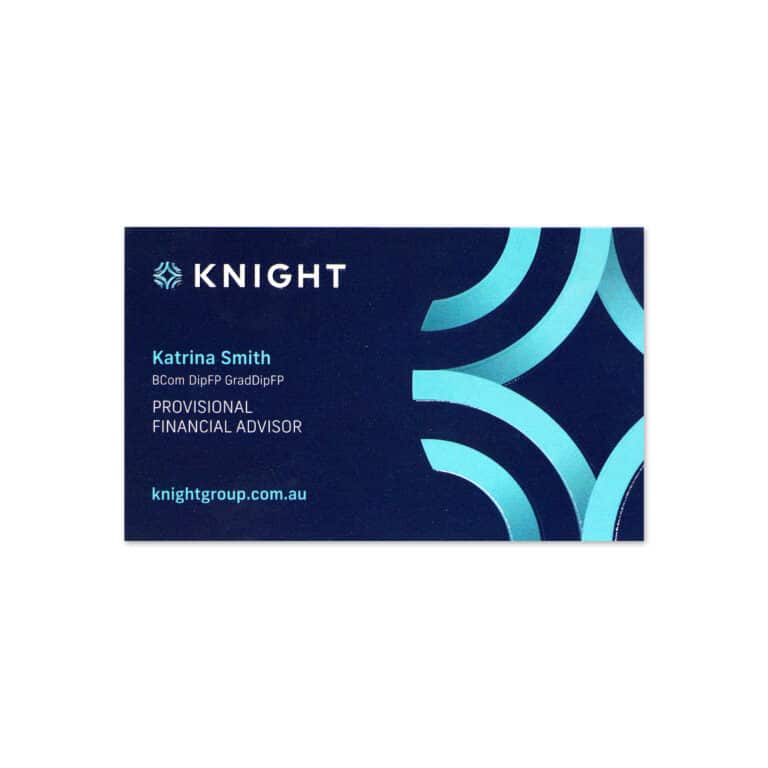 knight business card