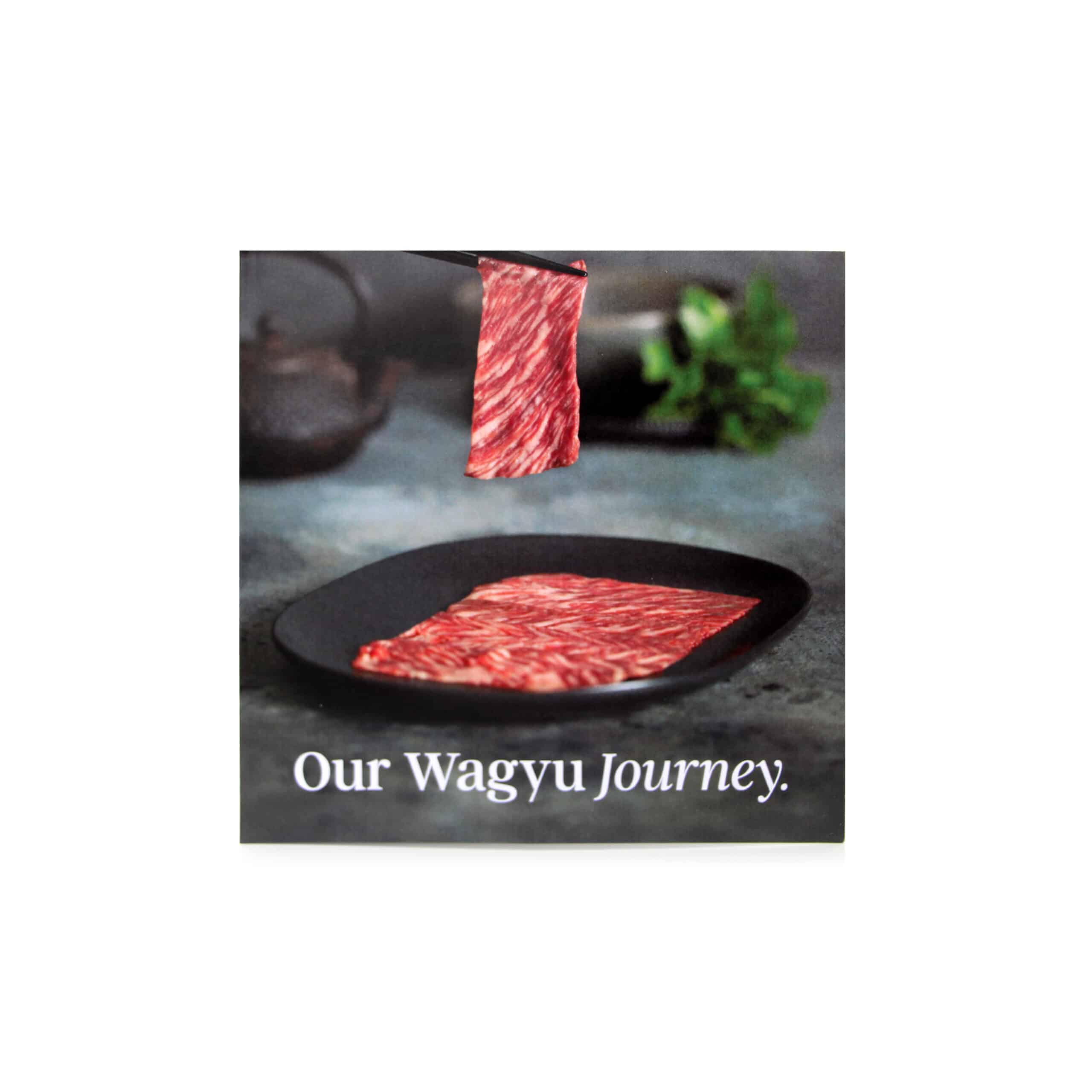 our wagyu journey brochure